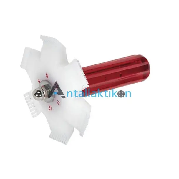 Χτενάκι καθαρισμού κοντένσερ για πτερύγια: 8", 9", 10", 12", 14", 15"