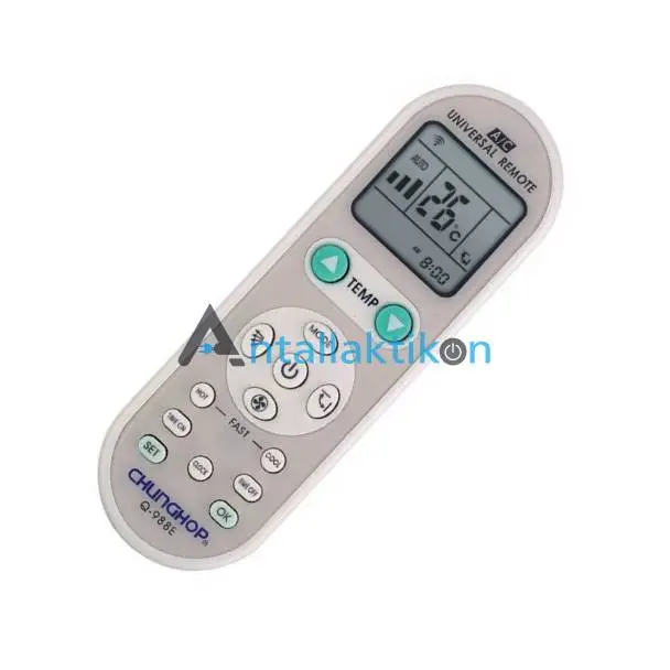 Τηλεχειριστήριο κλιματιστικού Q-988E UNIVERSAL Γενικής χρήσης