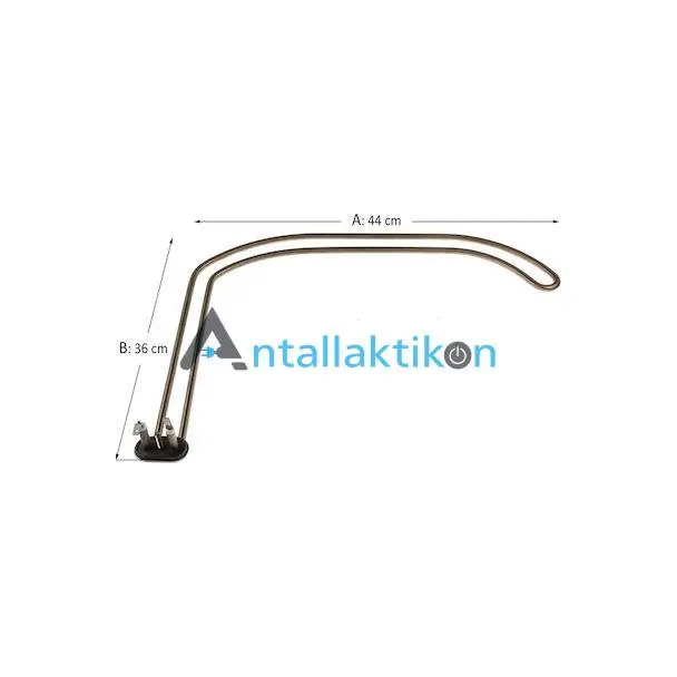 Αντίσταση πλυντηρίου πιάτων GORENGIE / KORTING /CANDY 44 x 36cm 1800W 155802