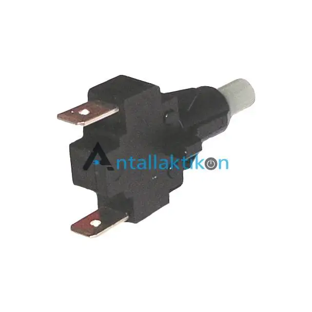 Διακόπτης πλήκτρου πλυντηρίου ρούχων  GORENJE 2 επαφών E 1035