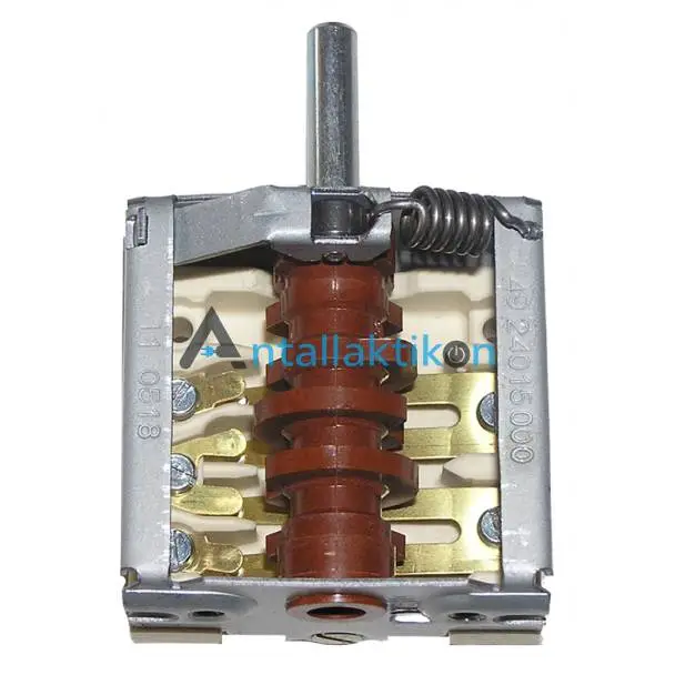 Διακόπτης πορσελάνης εστίας κουζίνας 3 + 2 επαφές - 4 θέσεις Γενικής χρήσης