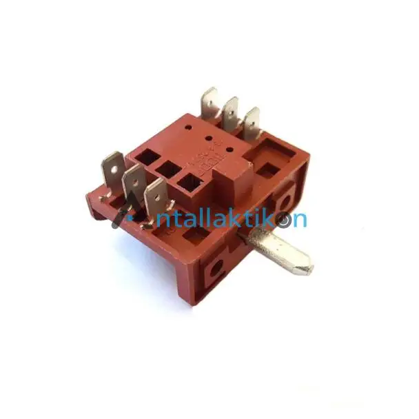 Διακόπτης σόμπας 5 θέσεων (4+0) 3+3 επαφές γενικής χρήσης