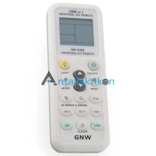 Τηλεχειριστήριο κλιματιστικού Universal Aircool L-1028V