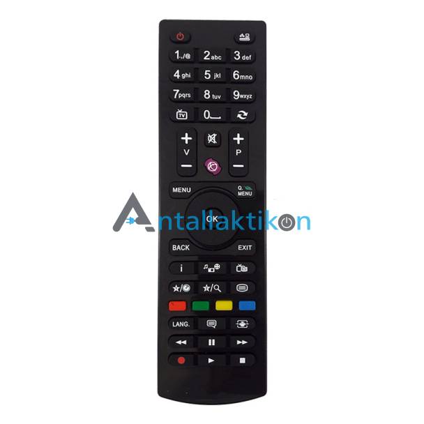 Τηλεχειριστήριο Τηλεόρασης Τύπου VESTEL / F&U / TURBO X LCD