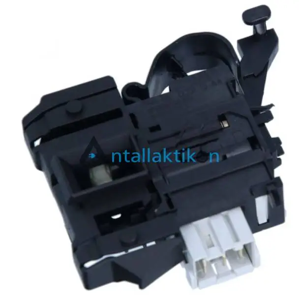 Μπλόκο πόρτας πλυντηρίου ρούχων BAUKNECHT / HOTPOINT / IGNIS /INDESIT /WHIRLPOOL , 3 επαφών με κλέμα