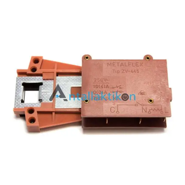 Ηλεκτρομάνταλο- θερμοδιακόπτης 3 επαφών πόρτας πλυντηρίου ρούχων  ARDO /ARISTON / BLUΕ SKY / BRANDT /CARAD / FAGOR / FOURLIS /GORENJE /INDESIT/SAMSUNG/SCHARPF/ SMEG / WHIRLPOOL /ELINLUX /Γενικής χρήσης