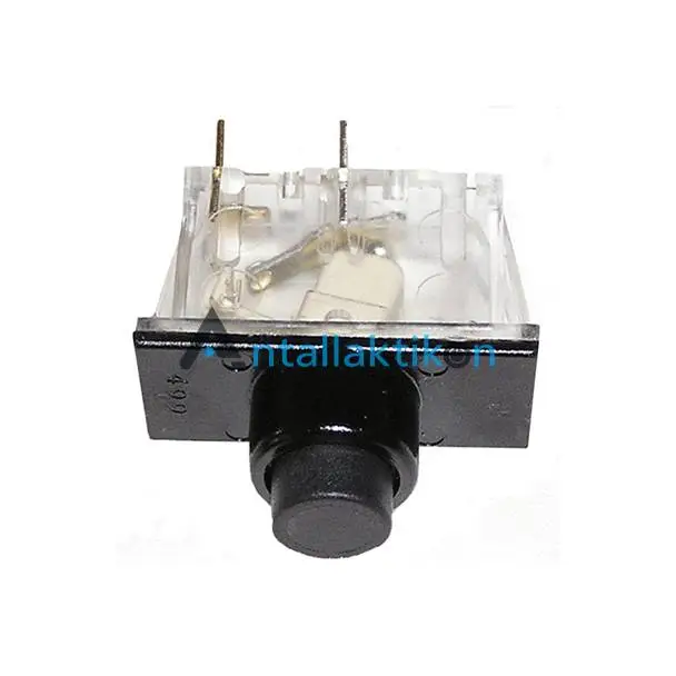 Διακόπτης ηλεκτρικής σκούπας ON/OFF 3 επαφών BOSCH / SIEMENS Οriginal 00027594