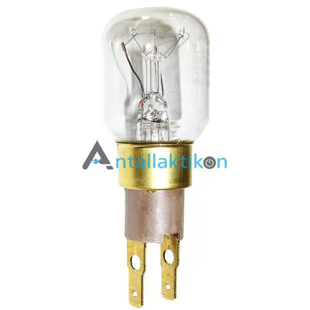 Λαμπάκι φωτισμού ψυγείου / φούρνου μικροκυμάτων (με κλιπ) κουμπωτό 25watt 230volt WHIRLPOOL 484000000979, 481281728445