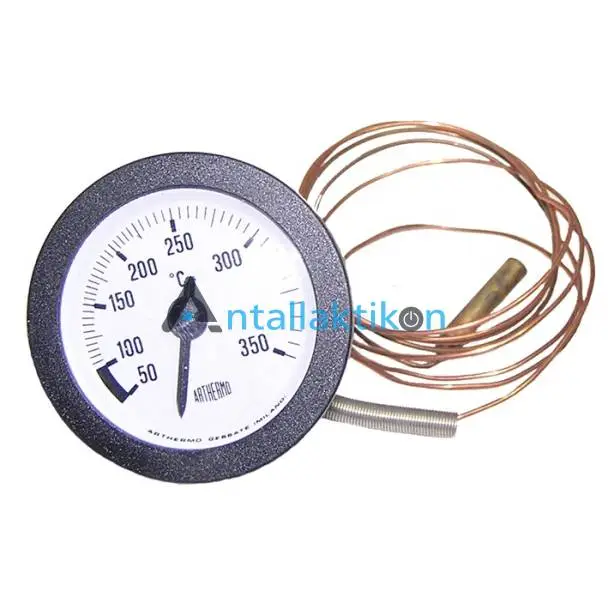 Θερμόμετρο φούρνου +50+350°C Φ60mm πλαστικό με πούρο 1,50m Γενικής Χρήσης Φ55mm