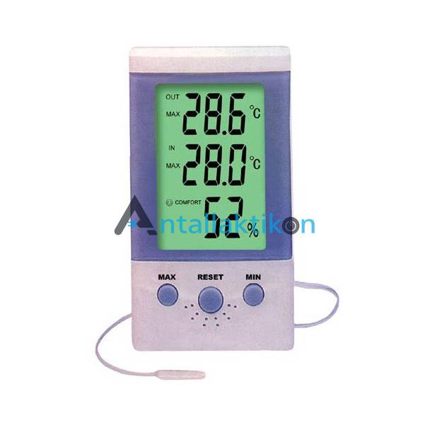 Θερμόμετρο - υγρόμετρο  -50°C έως +300°C DT-3 ψηφιακό με ακρίβεια 0,1