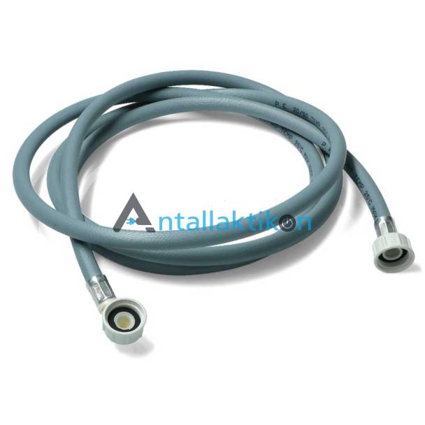 Λάστιχο παροχής νερού πλυντηρίου ρούχων/πιάτων , 3m με γωνία , 3/4 x 3/4 , Γενικής Χρήσης