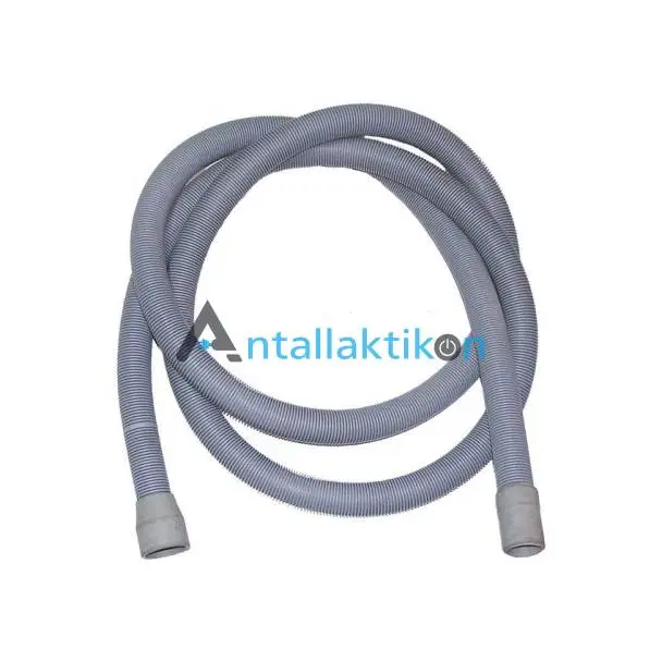 Σωλήνας σπιράλ 2,50m αποχέτευσης νερού πλυντηρίου ρούχων/πιάτων (τρύπες 22mm x 29mm) HOOVER / Γενικής χρήσης
