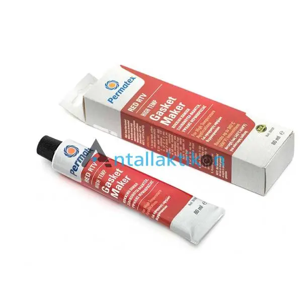 Σιλικόνη υψηλής θερμοκρασίας κόκκινη 300°C 80ml