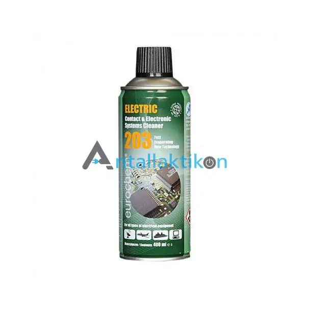 Σπρέυ επαφών 400gr χωρίς λάδι 203 Eurochem
