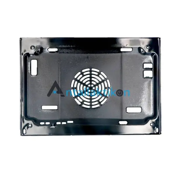 Κάλυμμα - πλάτη μοτέρ αερόθερμου φούρνου κουζίνας BOSCH / SIEMENS /PITSOS 43 x 30cm 11057293