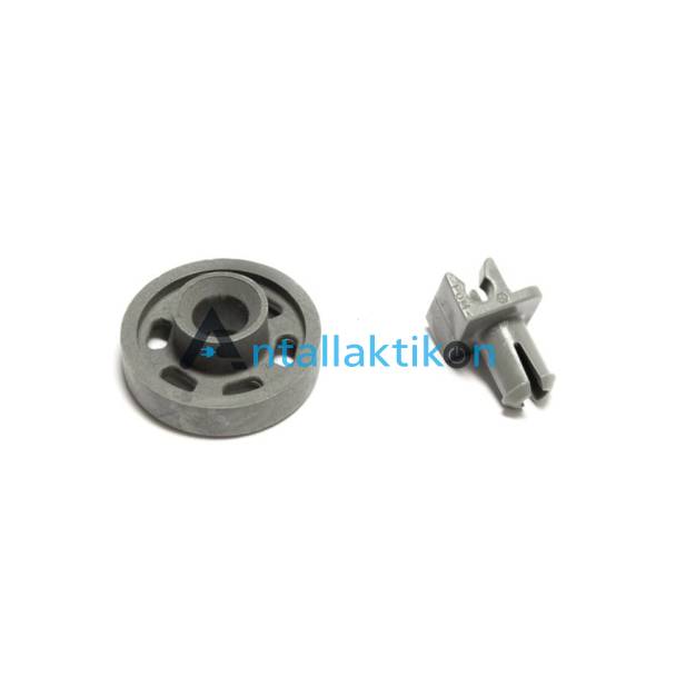 Ροδάκι σχάρας πλυντηρίου πιάτων AEG / ZANUSSI / ELECTROLUX Original 4055259651, 4210019852004, 6464034864, 8996464034868