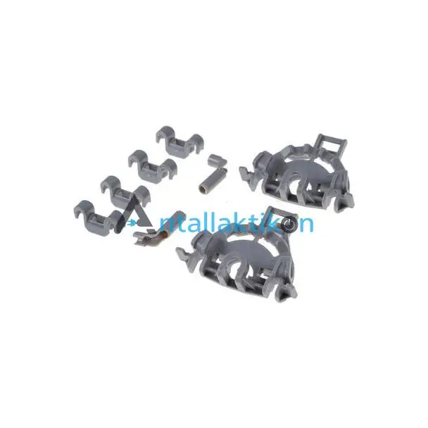 Σετ στήριξης αναδιπλούμενης βάσης κάτω καλαθιού πλυντηρίου πιάτων BOSCH / SIEMENS