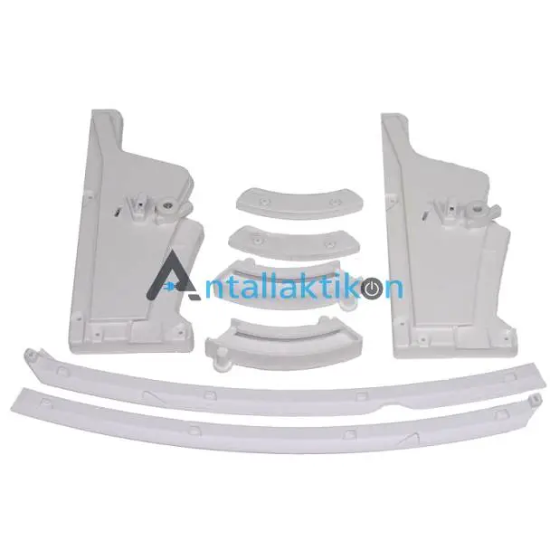 Στηρίγματα απορροφητήρα πλαστικά σετ λευκά P140 DAVOLINE