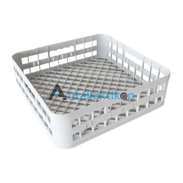Καλάθι ποτηριών επαγγελματικού πλυντηρίου πιάτων 40 x 40 x 12cm Γενικής Χρήσης