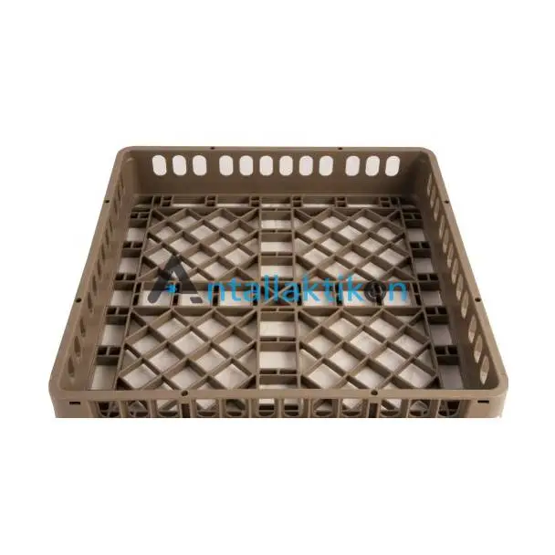 Καλάθι ποτηριών επαγγελματικού πλυντηρίου πιάτων 50 x 50 x 10cm Γενικής Χρήσης