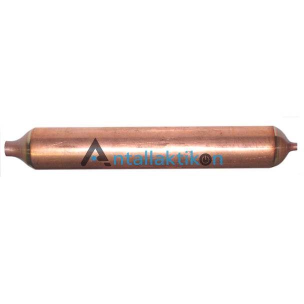 Φίλτρο ψυγείου1/4' + τριχοειδής 30gr κολλητό R134, R404 Γενικής Χρήσης