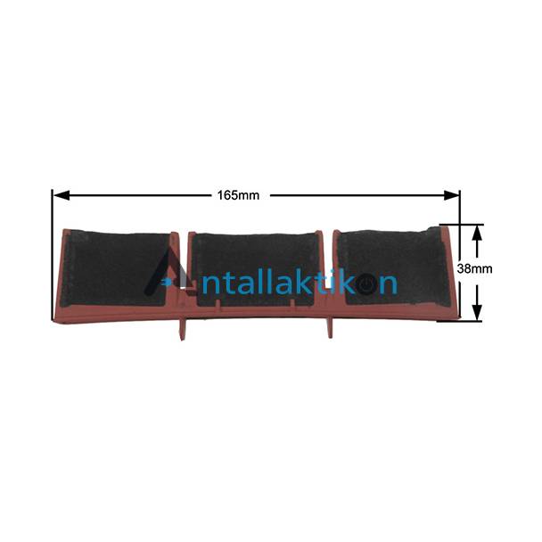 Φίλτρο για τα λίπη φριτέζας SEB / TEFAL  FR7005, FR400231 Original SS-983893