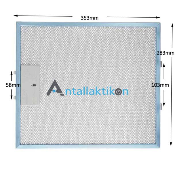 ΦΙΛΤΡΟ ΑΠΟΡ.ΜΕΤΑΛ.28x35PYRAMIS-065938501-065962301