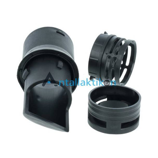 Σύνδεσμοί άκρου -αντάπτορας σκούπας  Φ32,5mm εώς Φ38,5mm μούφα σκούπας  Γενικής χρήσης