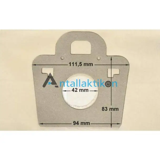 Σακούλες χάρτινες ηλεκτρικής σκούπας Atmosphere  MOULINEX / ROTARY