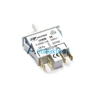 Διακόπτης φωτός πόρτας ψυγείου BOSCH / SIEMENS / PITSOS / AEG /WHIRLPOOL 4 επαφών