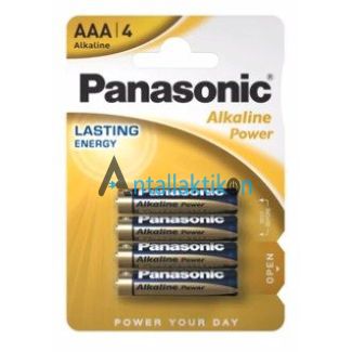 Μπαταρίες αλκαλικές 3A (AAA) LR03APB/4BP PANASONIC