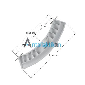 Λαβή - κλείστρο πόρτας πλυντηρίου ρούχων BOSCH / SIEMENS / PITSOS 00492722, 00495025