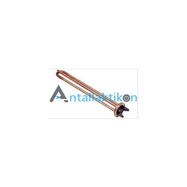 Αντίσταση θερμοσιφώνου 4000W 2Φ Φ48 ΙΝΟΧ Ariston με θέση για ανόδιο (Ταιριάζει η φλάντζα 49306301)