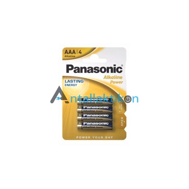Μπαταρίες αλκαλικές 3A (AAA) LR03APB/4BP PANASONIC