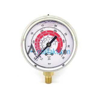 Μανόμετρο Υψηλής Γλυκερίνης 70mm 1/8'' (M550) R134a, R404a, R407c