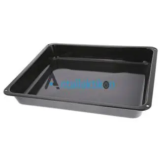 Ταψί βαθύ εμαγιέ φούρνου κουζίνας 38 x 46,5 x 8 cm Γενικής Χρήσης