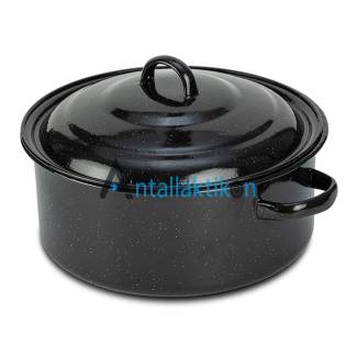 Σκεύος σερβιρίσματος και διατήρησης ψητών 30cm με εμαγιέ επίστρωση BBQ GURU NAVA