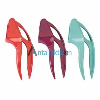 Πρέσα σκόρδου μεταλλική χρωματιστή