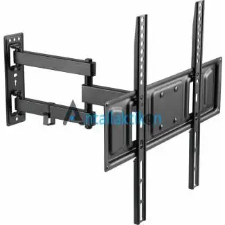 Βάση οθόνης τηλεόρασης 32'' - 55'' επιτοίχια με διπλό βραχίονα Γενικής Χρήσης