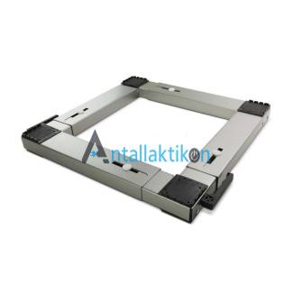 Βάση τροχήλατη οικιακών συσκευών μεταλλική inox με μοχλό Γενικής Χρήσης