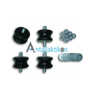 Αντικραδασμικό κλιματιστικού εξωτερικού μηχανήματος 35x2 σετ 4τμ