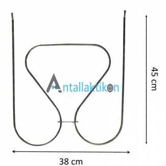 Αντίσταση 1300W κάτω φούρνου κουζίνας SIEMENS / BOSCH / NEFF 00142061, 00290098, 00297514