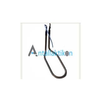 Αντίσταση απόψυξης ψυγείου 600W (xωρίς θερμικά) 27 x 14.5cm μεταλλική βέργα σωληνωτή