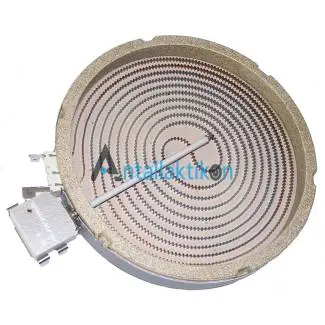 Εστία κουζίνας κεραμική 1800W 230V Φ20cm με 4 επαφές Γενικής χρήσης