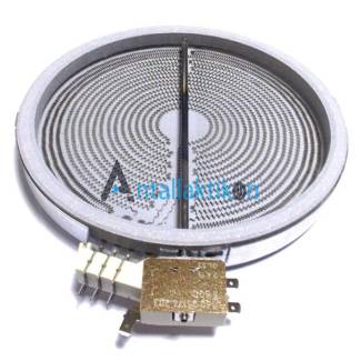 Εστία κουζίνας κεραμική τριπλή 2300W / 1600W / 800W Φ23cm 6 άκρα AEG / ZANUSSI / ELECTROLUX
