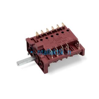 Διακόπτης επιλογής κουζίνας φούρνου 9 θέσεων (8+0) 5+6 επαφών γενικής χρήσης ESKIMO/MIDEA