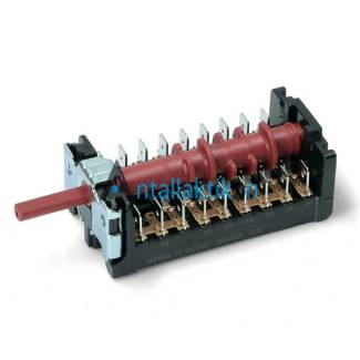 Διακόπτης επιλογής φούρνου κουζίνας 6 θέσεων (0+5 Θέσεων) (9+9 επαφές) DAEWOO / UNITED / VESTEL 32010328