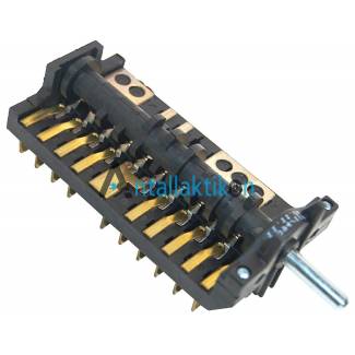 Διακόπτης επιλογής φούρνου κουζίνας 11 θέσεων (10+0) NEFF/ PITSOS / SIEMENS / BOSCH Original 00493266, 5750204615