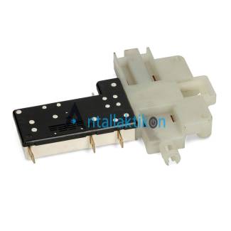 Μπλόκο 3επαφών 3L-1N-2C με υποδοχή ντίζας πλυντηρίου ρούχων PHILCO / ARISTON / INDESIT / FOURLIS 052797, 116102866, 482000026810
