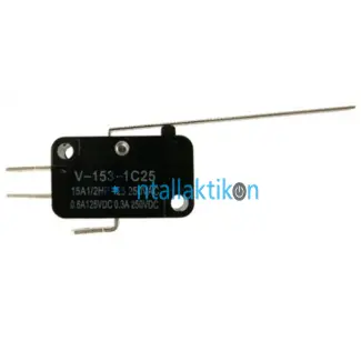 Μικροδιακόπτης 3 επαφών με λαμάκι 16Α Γενικής Χρήσης